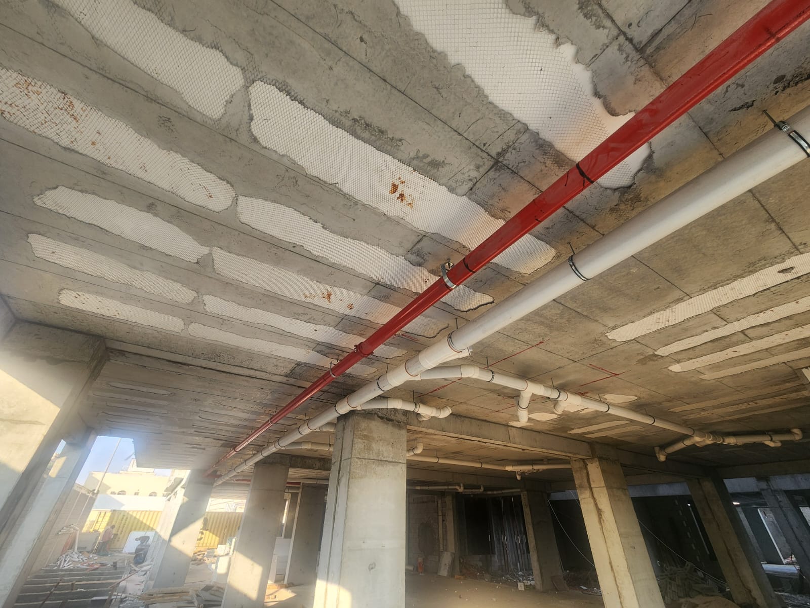 Ceiling Mains Distribution